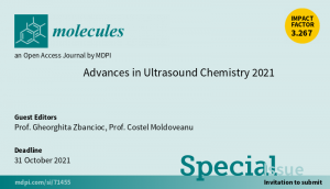 Molecules Special Issue Ultrasound